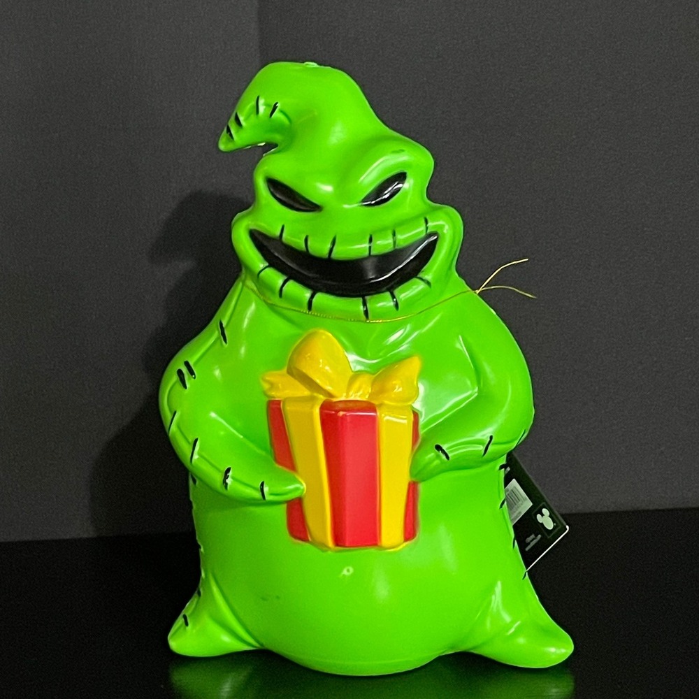 Disney Oogie Boogie Light Up Blow Mold Unisex OS Green New NBC Holiday Decor